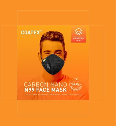 Cotton N99 Viroblock Mask, For Anti-dust, Anti-microbial, Certification : SITRA, CE, ISO