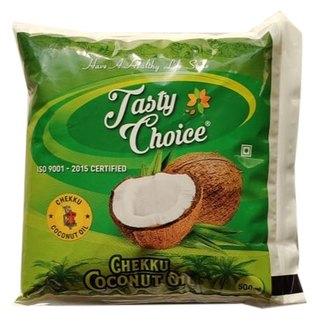 Tasty Choice 500ml Chekku Coconut Oil, Packaging Type : Plastic Packet