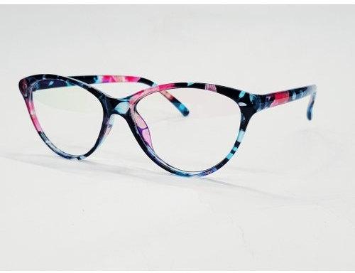 Well Polished Fiber Cat Eye Frames, Lenses Material : Anti Glare