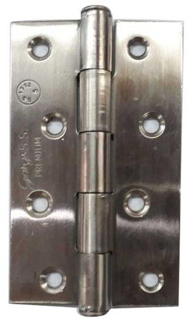 Stainless Steel Door Hinges, Color : Silver