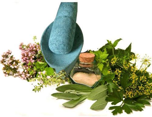 Natural Stone Herbs Mortar & Pestle