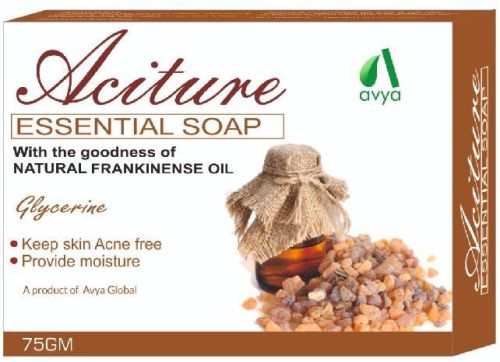 Avya Natural Frankincense Oil Soap, For Bathing, Feature : Skin Friendly