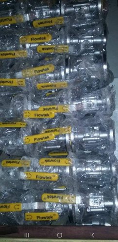 Gujcon SS 316 Ball Valve, Color : Silver