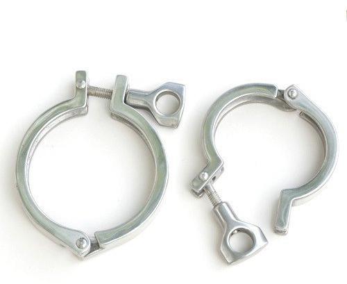 Stainless Steel Pipe Clamp, Technics : Machine Made