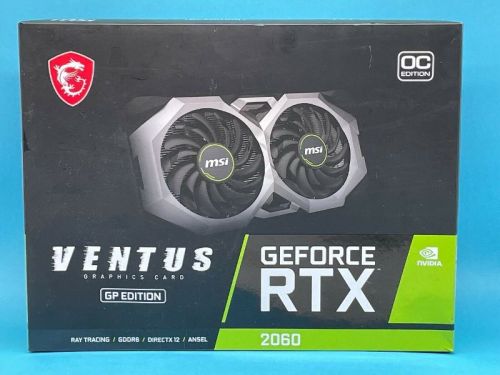 NVIDA Geforce RTX 2060 6GB Ventus Gaming Graphics Card