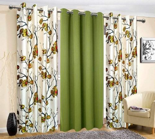 Cotton Printed Curtains, For Window, Hotel, Home, Doors, Color : Multicolor