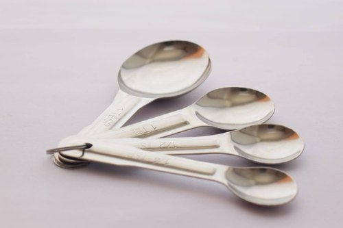 Stainless Steel Measuring Spoons, Packaging Size : 10