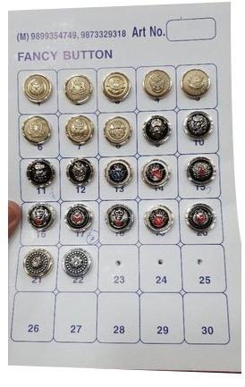 Plastic Coat Button, Packaging Type : Box