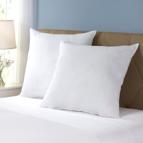 Square White Plains Cushion, For Hotel, Home