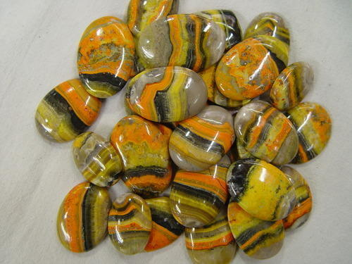 Ratna Sagar Polished Bumblebee Gemstone, For Jewellery, Size : 0-10mm, 10-20mm, 20-30mm, 30-40mm