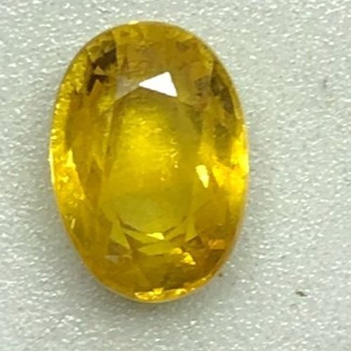 Polished Nigerian Yellow Sapphire Gemstone, For Jewellery, Size : 0-10mm, 10-20mm, 20-30mm, 30-40mm