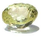 3.40 Carat Yellow Sapphire Gemstone, For Jewellery, Size : Standard