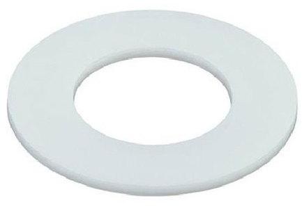 Round Acrylic Washer, Color : White