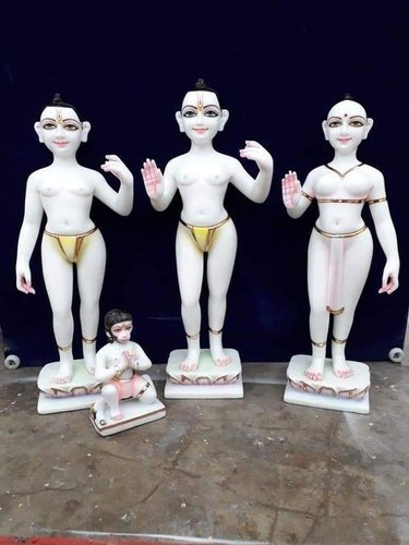 Printed Polished marble ram darbar statue Multisizes