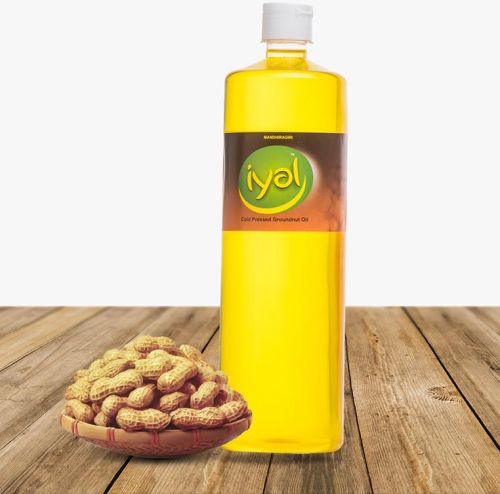 Iyal 3L Cold Pressed Groundnut Oil, Purity : 100%