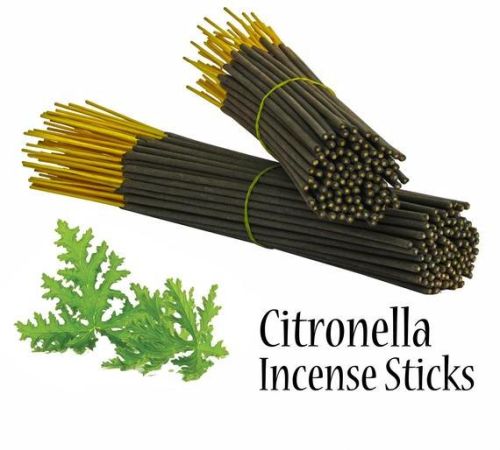 Citronella Incense Sticks, For Church, Office, Temples, Therapeutic, Packaging Type : Carton Box