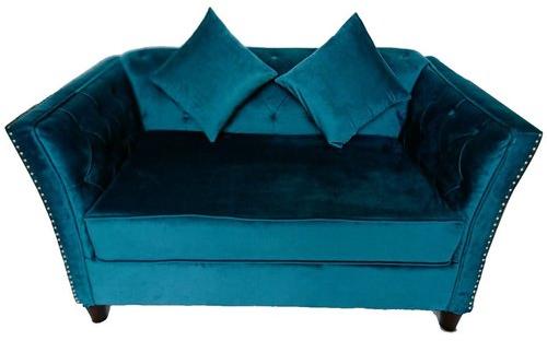 Two Seater Wooden Sofa, Size : 72x24x16 Inch