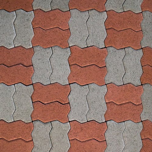 Concrete Interlocking Pavers, Shape : Zig-Zag