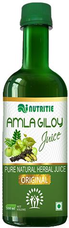 Amla Giloy Juice, Packaging Type : Plastic Bottle