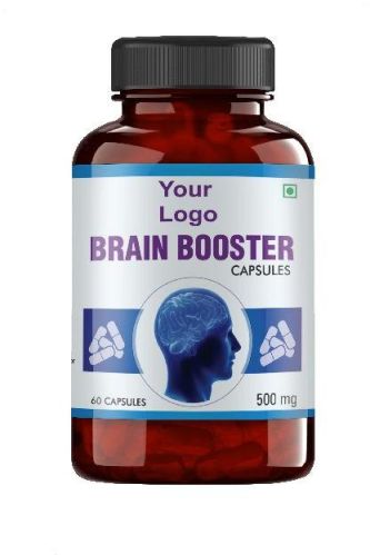 Brain Booster Capsules, Packaging Type : Jar