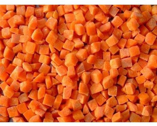 Dehydrated Carrot Cube, Packaging Size : 25.0 Kg