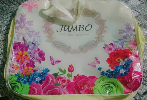 Plastic Jumbo Blanket Bag, For Packaging, Style : Bottom Stitched