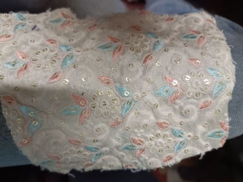 Cotton Computerised Embroidery Work, For Garments, Feature : Attractive Look, Mesmerizing, Smooth Texture