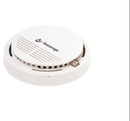 Wired Ionization Smoke Sensor, Color : White