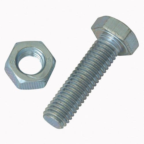 MS Nut Bolt, Size : M12