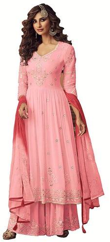 Designer Party Wear Sharara Suit, Color : Multy