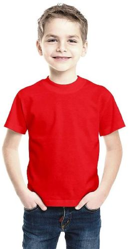 Boys Cotton T Shirt, Technics : Machine Made