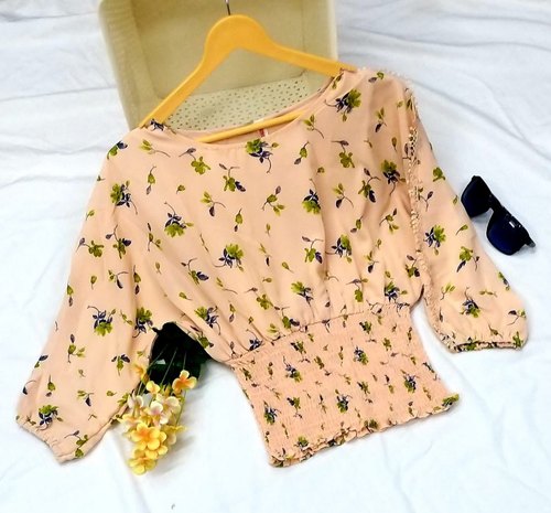 Chiffon Printed Ladies Stylish Top, Occasion : Casual Wear