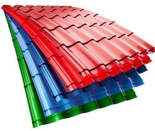 Metal Color Coated Roofing Sheets, Size : Mutlisize