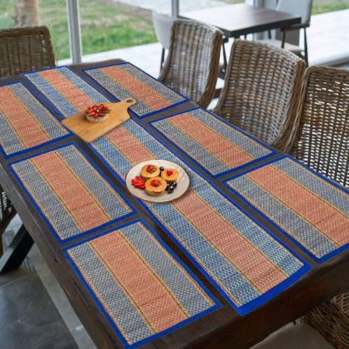 Rectangular Jute Table Mats, For Hotel, Home, Style : Modern