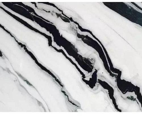 Panda White Marble Stone, For Flooring