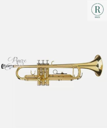 Rmze Professional EEG-03 Gold Bb Trumpet, For Army, Concerts, Events, Jazz Western Classical Music, Music Classes