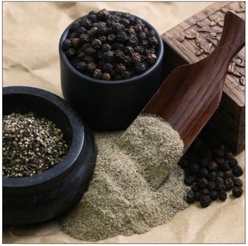 Organic Black Pepper Powder, For Spices, Certification : FSSAI Certified