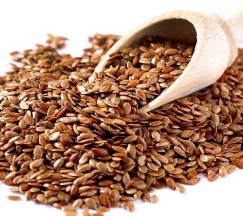 GMO Flax Seed, Color : Brown