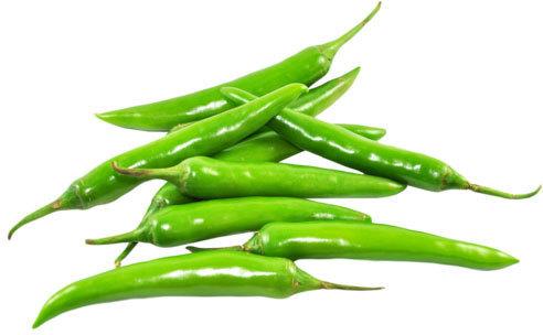 Natural Green Chili, For Human Consumption, Cooking, Home, Hotels, Packaging Size : 1Kg