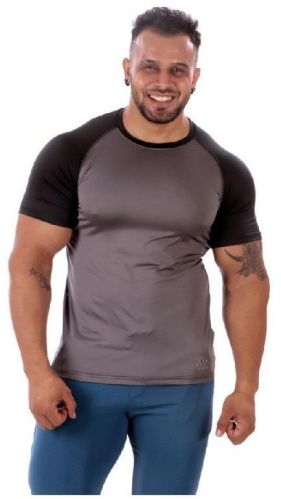Cotton Plain Mens Gym T Shirts, Size : XL, XXL