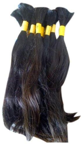 Single Drawn Human Hair Extension, Style : Straight