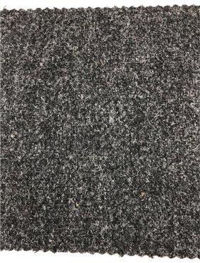 Black Woolen Tweed Fabric, For Textile, Pattern : Plain