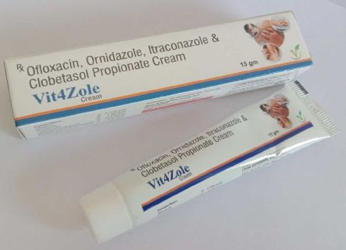 Ofloxacin + Ornidazole + Itraconazole & Clobetasol Propionate Cream