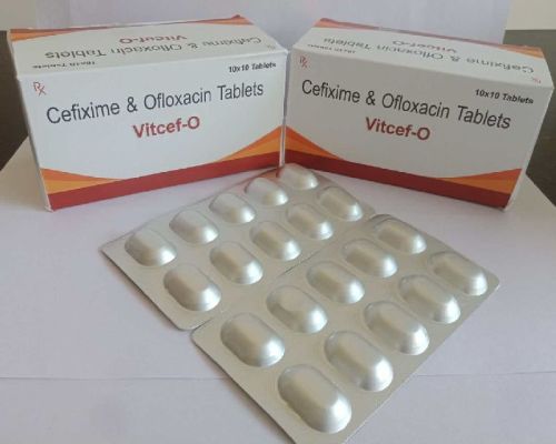 Cefixime 200 Mg + Ofloxacin 200 Mg Tablets