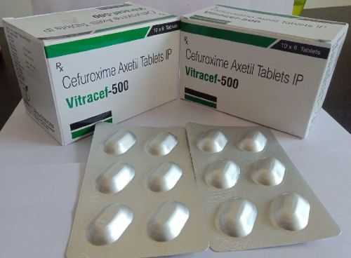 Vitracef Cefuroxime Axetil-500 Mg Tablets