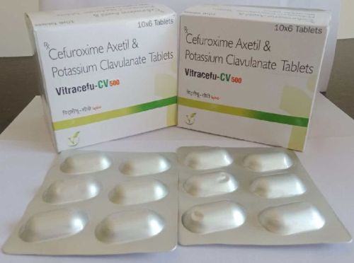 Cefuroxime Axetil 500 Mg + Clavulanate Potassium 125 Mg Tablets