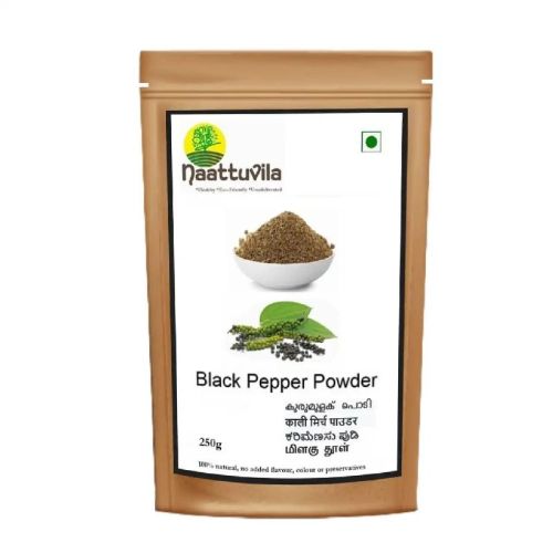 Natural Black Pepper Powder, For Cooking, Spices, Food Medicine, Certification : FSSAI Certified