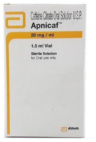 Apnicaf Oral Solution, Packaging Size : 20 Ml