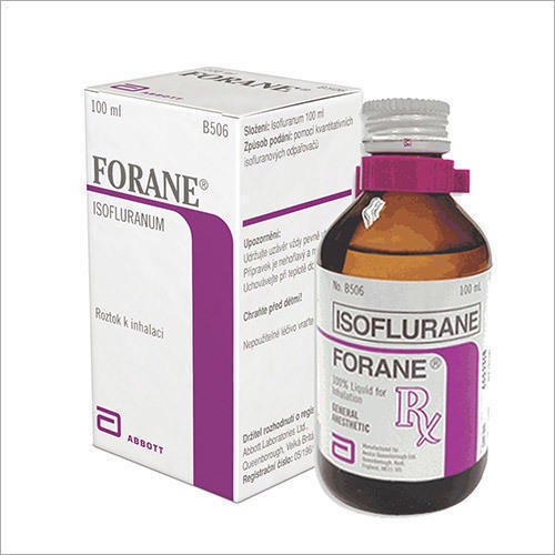 Isoflurane Solution, Packaging Type : Plastic Bottles