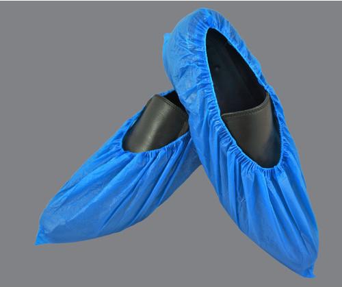 Plain ESD Shoe Cover, Color : Blue